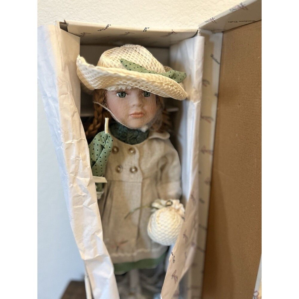 Duck House Heirloom Porcelain Doll Cecilia 24 Inch Limited Edition With Papers
